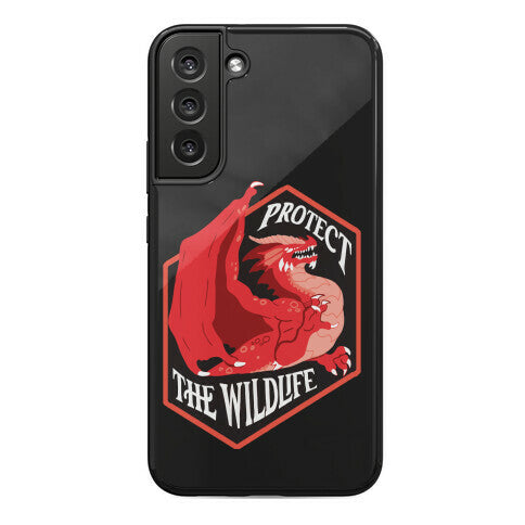 Protect The Wildlife Red Dragon Phone Case